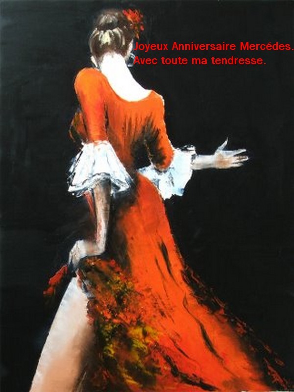 Joyeux Anniversaire.. Mercédes.. Olé!!!!
